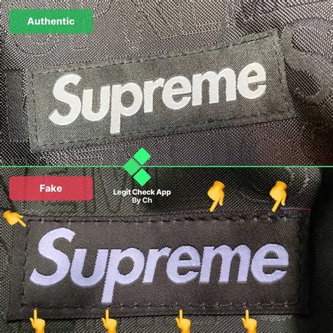 how to tell if a supreme bag is fake|is your supreme bag real.